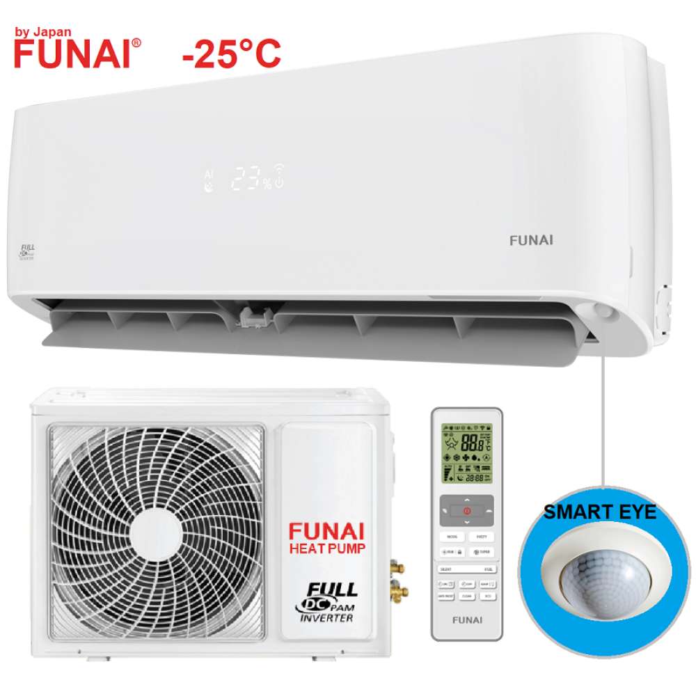 Сплит-система Funai inverter RACI-EM25HP.D04 (Завод Hisense)